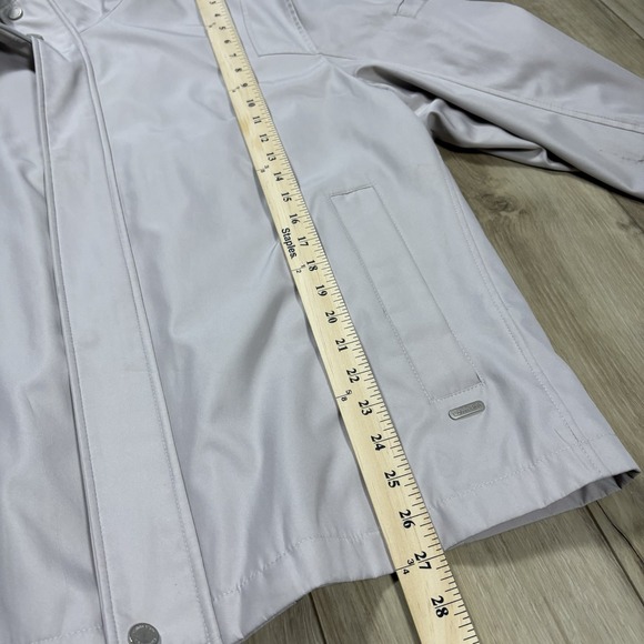 Calvin Klein Mens Gray Softshell Long Sleeve Pockets Full Zip Jacket Size XL - Picture 6 of 11